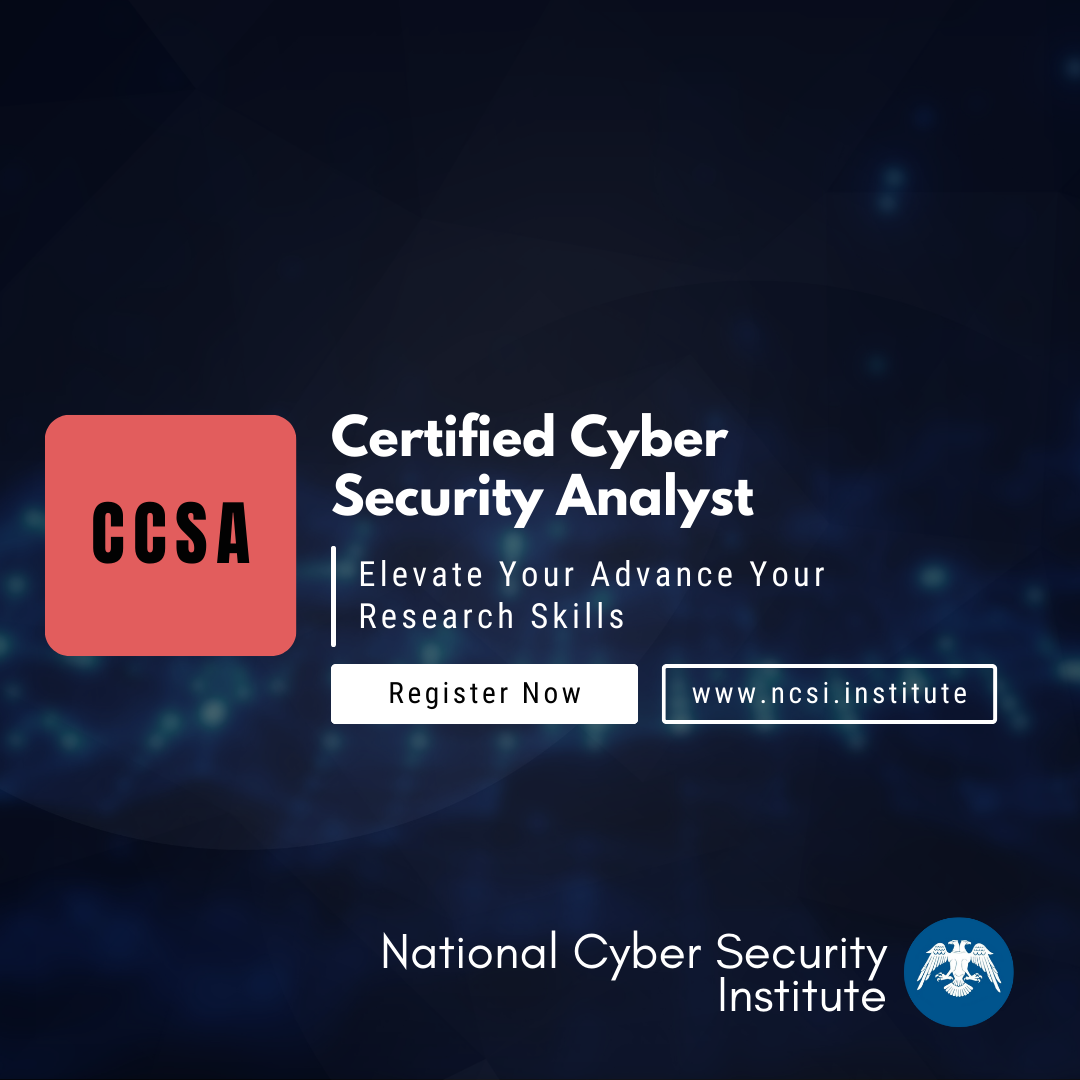 Cyber Security Analyst