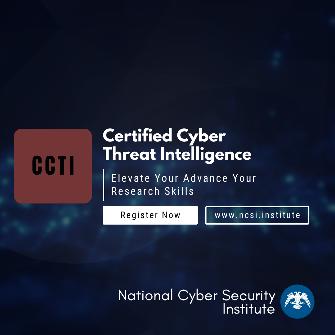 Cyber Threat Intelligence
