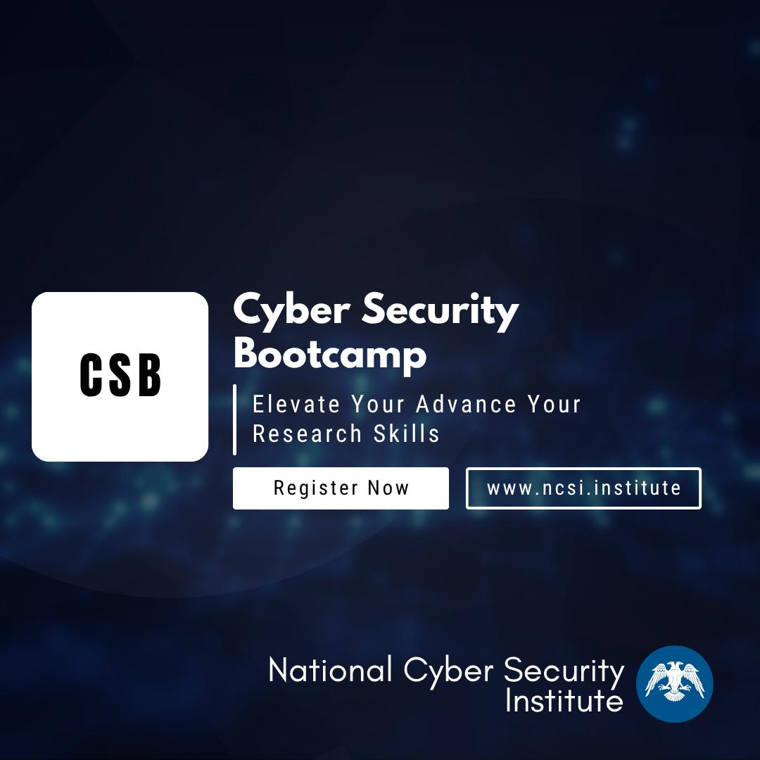 Cyber Security Bootcamp